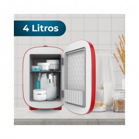 Cecotec Ηλεκτρικό Φορητό Ψυγείο 4lt Κόκκινο