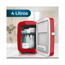 Cecotec Ηλεκτρικό Φορητό Ψυγείο 4lt Κόκκινο