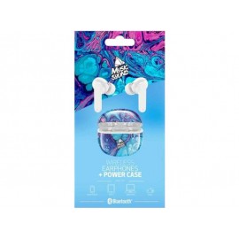 Cellular Line Music Sound In-ear Bluetooth Handsfree Ακουστικά με Θήκη Φόρτισης Purple/White