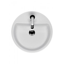 Cersanit Caspia Ring Επικαθήμενος Νιπτήρας Πορσελάνης 44x44cm Λευκός