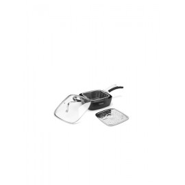 Τηγάνι Cheffinger 4 Pieces Marble Coated Square Deep Frying Pan Set