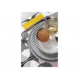 Cryspo Trio Fino Σερβίτσιο Πιάτων από Πορσελάνη Γκρι 20τμχ