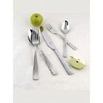 Cryspo Trio Σετ Μαχαιροπίρουνα Ασημί Ανοξείδωτα 72τμχ