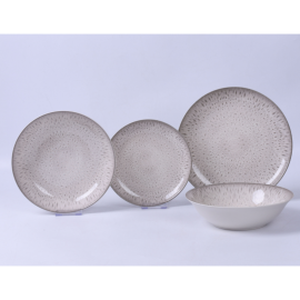 Σετ 20 Τμχ Φαγητού PANTERA Κεραμικό της Cryspo Trio 