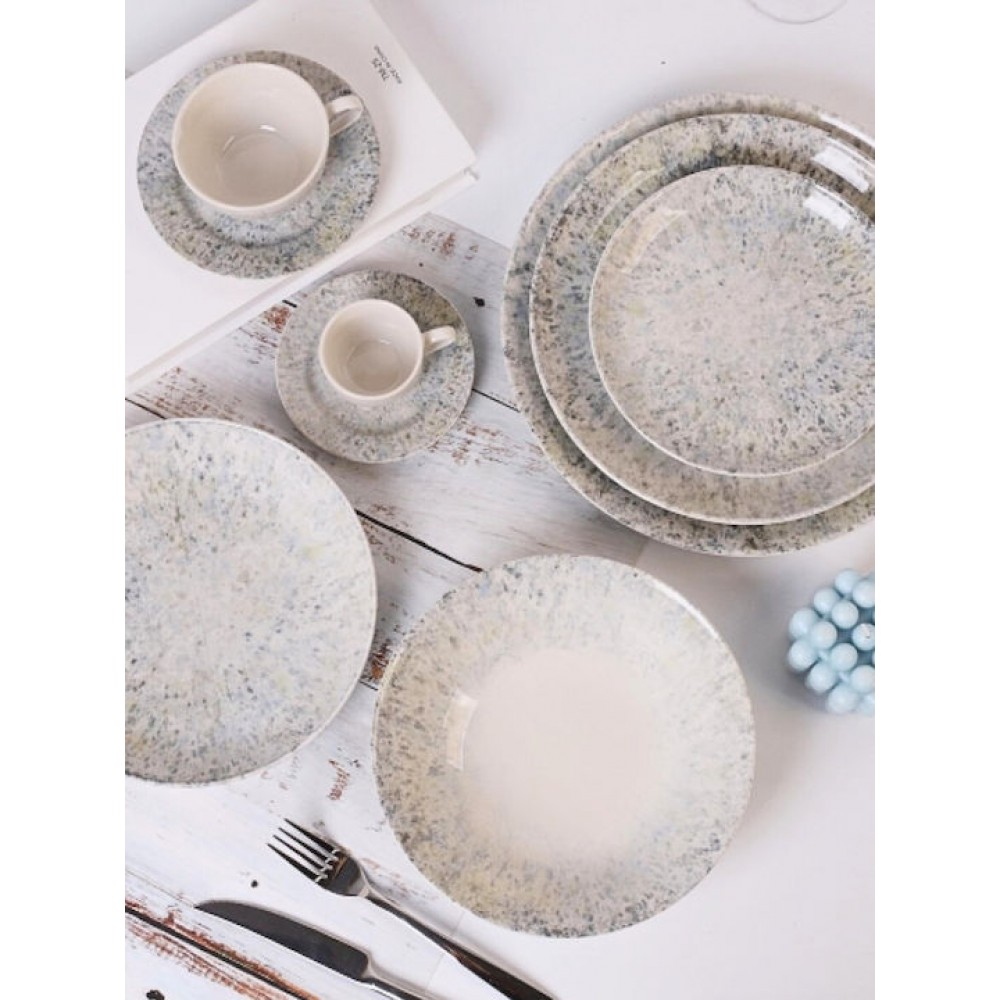 Σετ Φαγητού Poplin 20 τμχ Inglaze Stoneware Cryspo Trio 