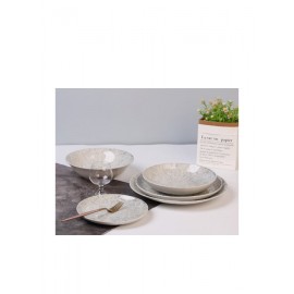 Σετ Φαγητού Poplin 20 τμχ Inglaze Stoneware Cryspo Trio 