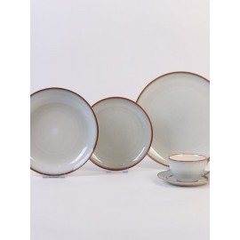 Σετ 20 Τμχ Φαγητού Stoneware της Cryspo Trio Portosanto 