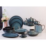 Σετ 18 Τμχ Φαγητού Stoneware της Cryspo Trio PortoFino