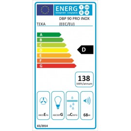 Teka Απορροφητήρας DBP 90 Pro Καμινάδα 90cm Inox