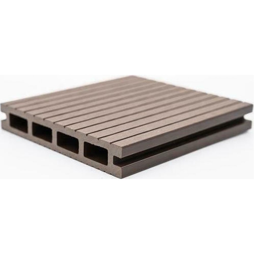 Newplan Πλακάκι για Δάπεδο Κήπου από WPC 360x14cm Brown 23/140mm