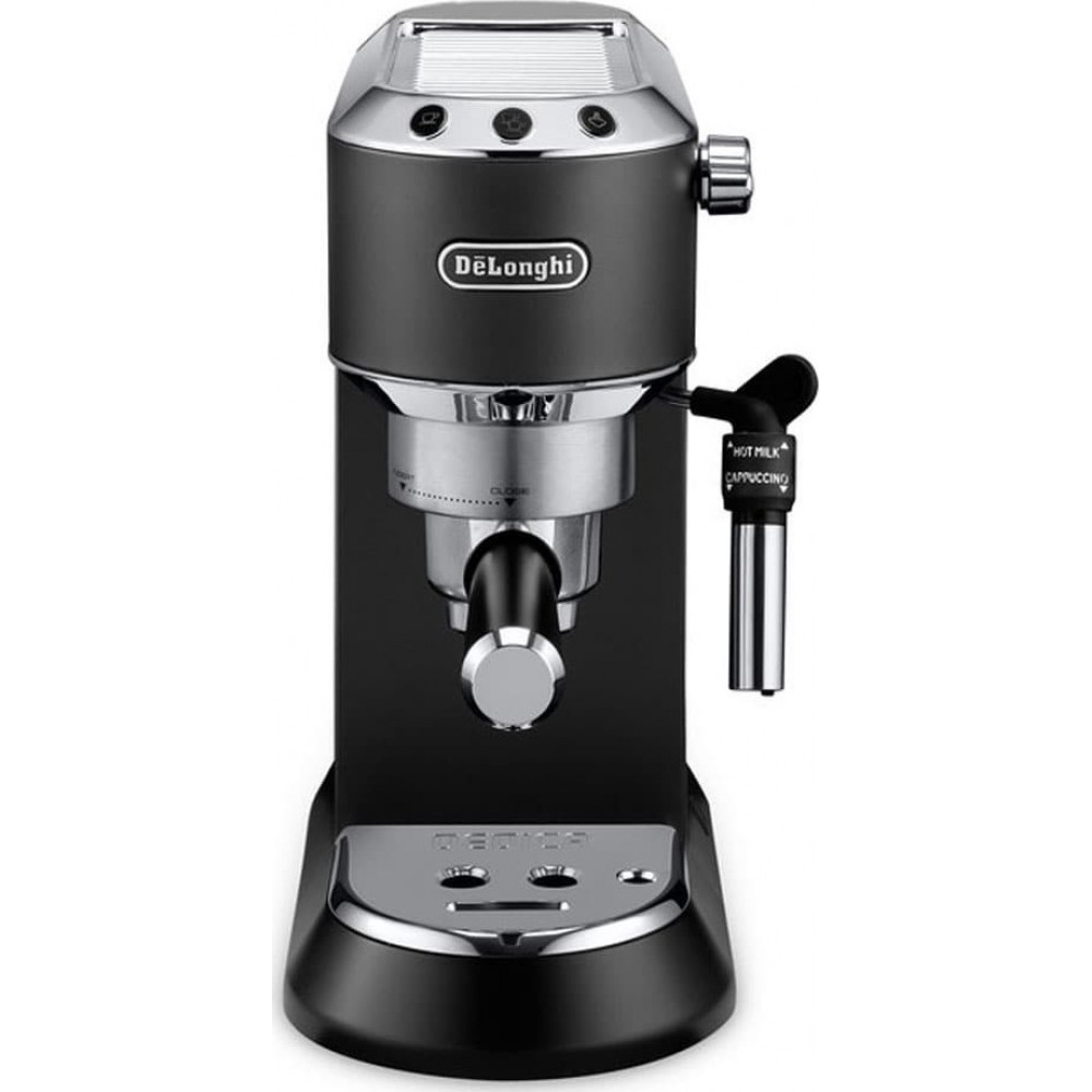 De'Longhi Dedica Pump Μηχανή Espresso 1300W Πίεσης 15bar Μαύρη