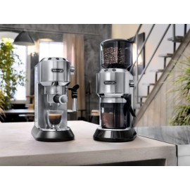 De'Longhi Dedica Pump Μηχανή Espresso 1300W Πίεσης 15bar Ασημί