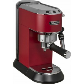 De'Longhi Dedica Pump Μηχανή Espresso 1300W Πίεσης 15bar Κόκκινη