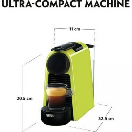 De'Longhi Essenza Mini EN85.L Καφετιέρα για Κάψουλες Nespresso Πίεσης 19bar Lime