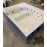 Μπανιέρα Elli 200x160cm, με κάθισμα σε λευκό χρώμα χωρίς  επένδυση
