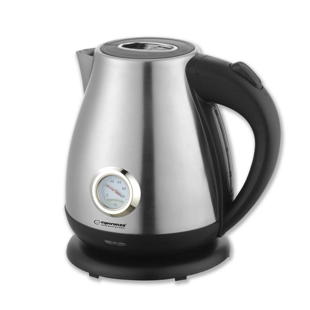Esperanza Βραστήρας 1.7lt 2200W Ασημί EKK029