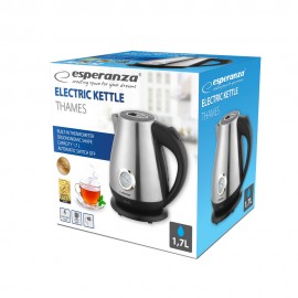 Esperanza Βραστήρας 1.7lt 2200W Ασημί EKK029