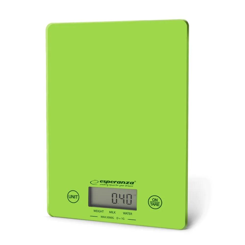Esperanza G Ψηφιακή Ζυγαριά Κουζίνας 1gr/5kg Green Yellow  EKS002G 