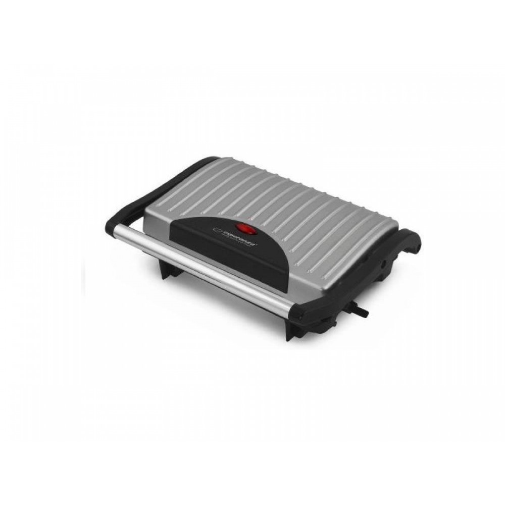 Esperanza Pizzaiola Τοστιέρα για 2 Τοστ 750W Γκρι EKG005