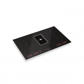 Faber Galileo BK Glass A830 Επαγωγική Εστία Αυτόνομη με Απορροφητήρα 83x52εκ.