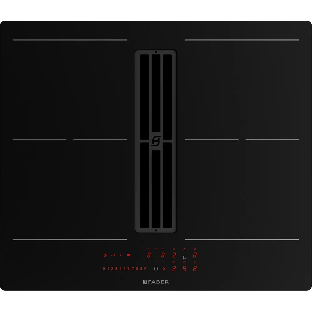 Faber Galileo Slim F600 Επαγωγική Εστία Αυτόνομη με Απορροφητήρα 60x50εκ.