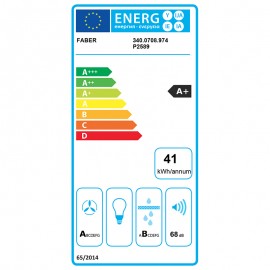 Faber Galileo Slim F600 Επαγωγική Εστία Αυτόνομη με Απορροφητήρα 60x50εκ.