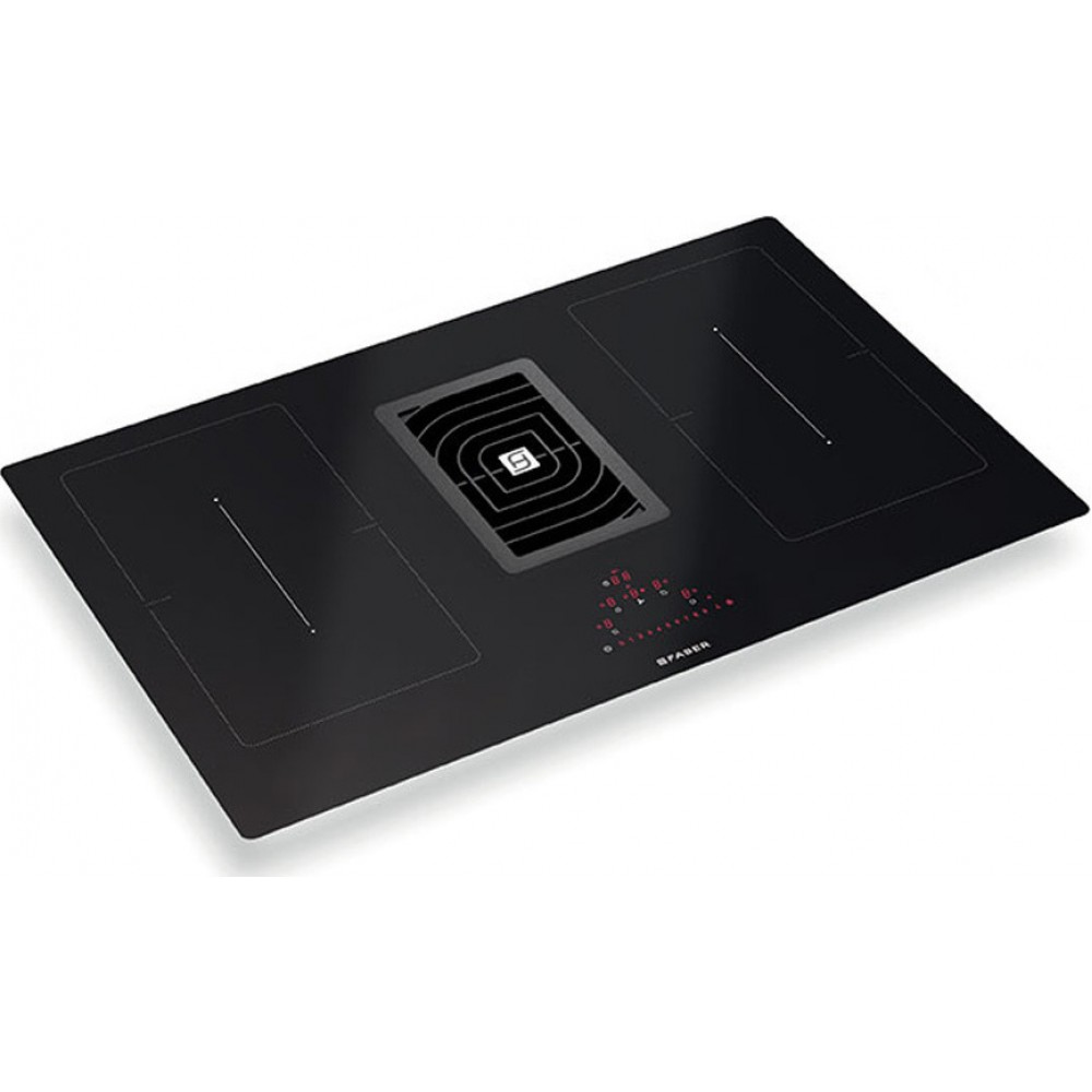Faber Galileo BK Glass A830 Smart Επαγωγική Εστία Αυτόνομη με Απορροφητήρα 83x52εκ.