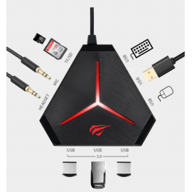 Havit H95 USB 3.0 Hub 6 Θυρών με σύνδεση USB-A