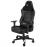 Eureka Ergonomic GC02 Καρέκλα Gaming Δερματίνης με Ρυθμιζόμενα Μπράτσα Μαύρη