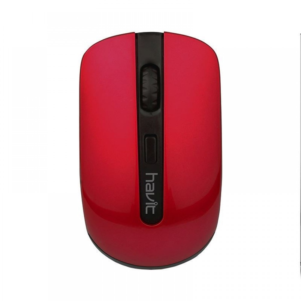 Havit MS989GT Ασύρματο Mini Ποντίκι Κόκκινο