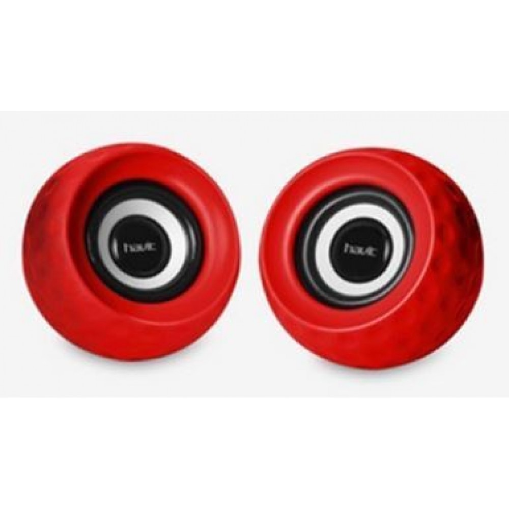 Havit SK486 Red Ηχεία Υπολογιστή 2.0 με Ισχύ 3W σε Κόκκινο Χρώμα