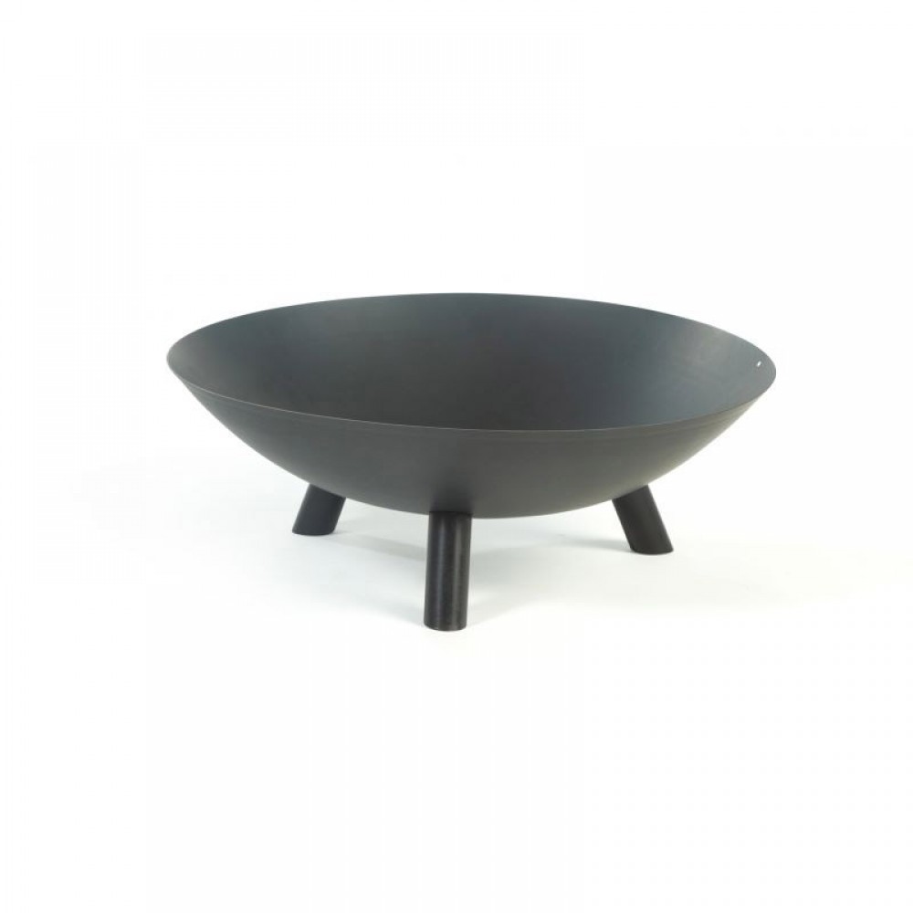 Inkazen Beringa Τζάκι Εξωτερικού Χώρου Μεταλλικό Μαύρο 60x60x20cm