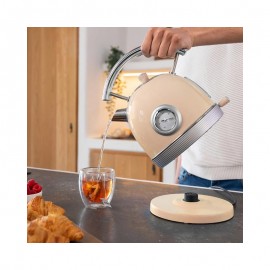 Cecotec Thermosense 420 Vintage Βραστήρας 1.8lt 2200W Μπεζ