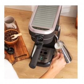 Cecotec Cafelizzia 890 Pro Μηχανή Espresso 1350W Πίεσης 20bar για cappuccino Rose