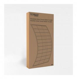 Technaxx TX-208 Εύκαμπτο Μονοκρυσταλλικό Φωτοβολταϊκό Πάνελ 100W 18V 1080x535x3mm