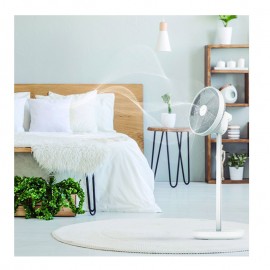 Cecotec EnergySilence 2600 Sunflower Ανεμιστήρας Ορθοστάτης 3 σε 1 22W Διαμέτρου 13cm με Τηλεχειριστήριο
