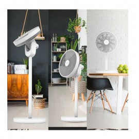 Cecotec EnergySilence 2600 Sunflower Ανεμιστήρας Ορθοστάτης 3 σε 1 22W Διαμέτρου 13cm με Τηλεχειριστήριο