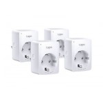 TP-LINK Μονή Εξωτερική Πρίζα Ρεύματος Wi-Fi Γραφείου Λευκή 4τμχ