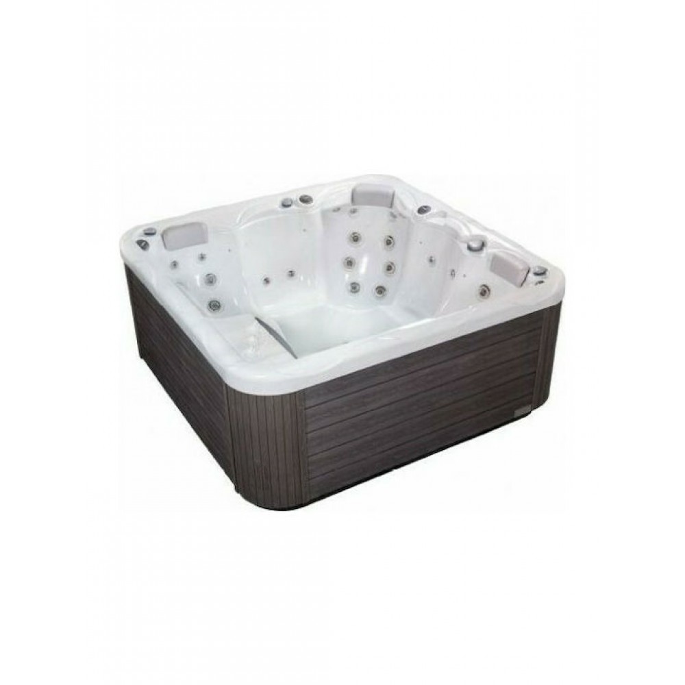 Astral Pool Pluto Spa Ελεύθερη Μπανιέρα με Υδρομασάζ 200x200cm