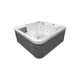 Astral Pool Pluto Spa Ελεύθερη Μπανιέρα με Υδρομασάζ 200x200cm