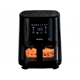 Ariete Air Fryer Glass 8438 Φριτέζα Αέρος με Αποσπώμενο Κάδο 6lt Μαύρη
