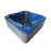 Υδρομασάζ 7 θέσεων Chill 2300 x 2300 x 950 mm