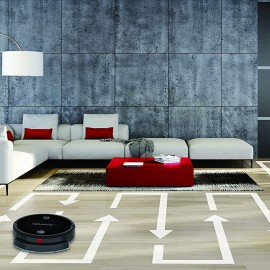Hoover H-GO320H 011 Σκούπα Ρομπότ για Σκούπισμα & Σφουγγάρισμα Μαύρη