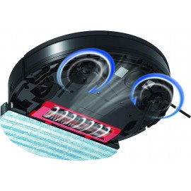 Hoover H-GO320H 011 Σκούπα Ρομπότ για Σκούπισμα & Σφουγγάρισμα Μαύρη