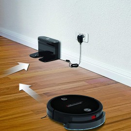 Hoover H-GO320H 011 Σκούπα Ρομπότ για Σκούπισμα & Σφουγγάρισμα Μαύρη