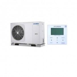 Hyundai HYHC-V16W/D2RN8-B Αντλία Θερμότητας 15.9kW Τριφασική 65°C Monoblock