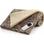Imetec Adapto Velvet Jacquard Διπλή Ηλεκτρική Κουβέρτα Πλενόμενη με Χρονοδιακόπτη Πολύχρωμη 150W 140x160εκ.