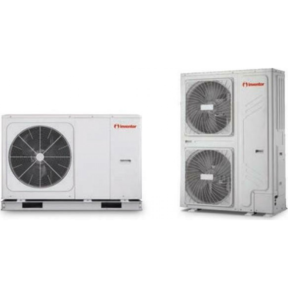  Inventor matrix ATMH16T9 Monoblock Inverter Αντλία θερμότητας Τριφασική 65°C 16KW με Wifi με αντισταση 9kw