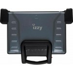 Izzy Greek Grill Τοστιέρα Γκριλιέρα με Αποσπώμενες Πλάκες 2100W Γκρι