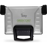 Izzy Green Toast XL Τοστιέρα Γκριλιέρα με Αποσπώμενες Πλάκες 2100W Γκρι